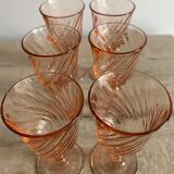 Rosaline Arcoroc digestive glasses