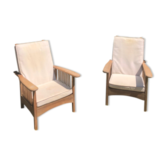 Pair of chairs called "Maurice"