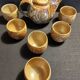 20th century ceramic tea service signed Jean Claude Seris