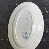 Two dishes of service model Floréal luneville K & G vintage and collector