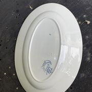 Two dishes of service model Floréal luneville K & G vintage and collector