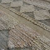 Geometric Abstract Design Carpet / Rug, 1950s