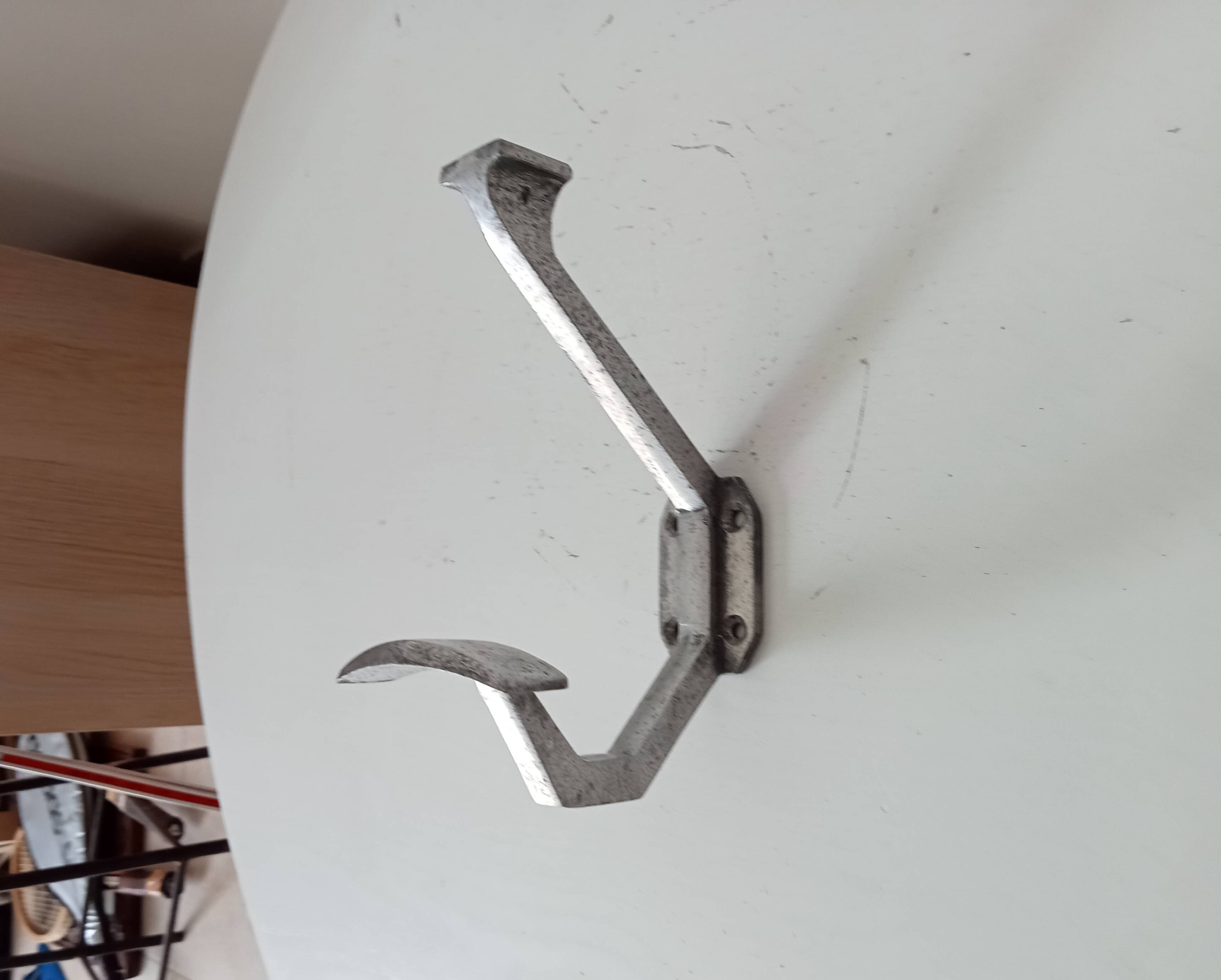 Vintage cubic wall coat hook