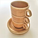 Lot of 3 stackable coffee cups