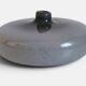 Vase en verre fumé Murano italien moderne / minimaliste, Italie, années 1970