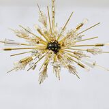 Grand Sputnik chandelier Metropolitan Opera in crystal and brass J.L. Lobmeyr