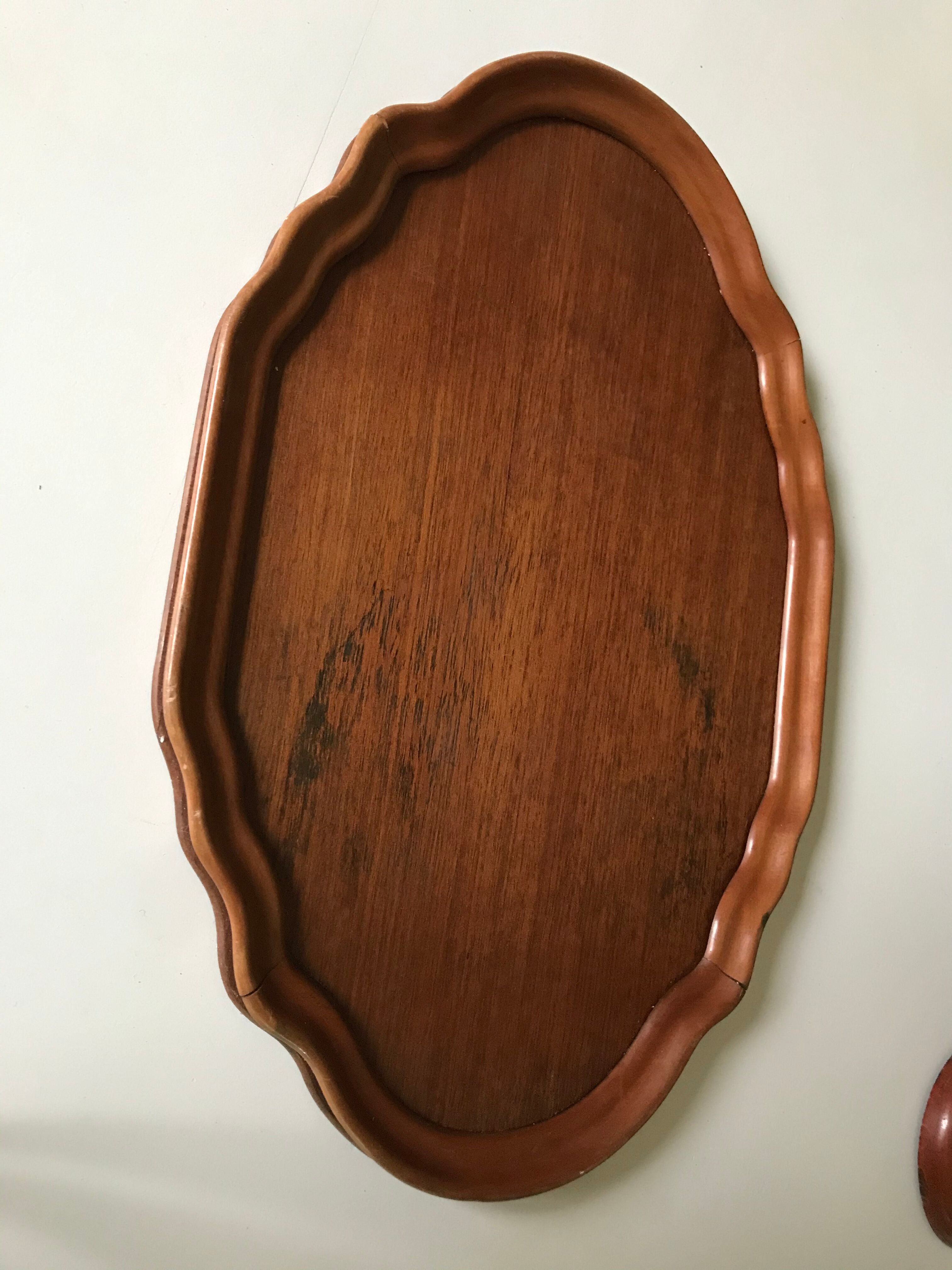 Wooden trinket bowl