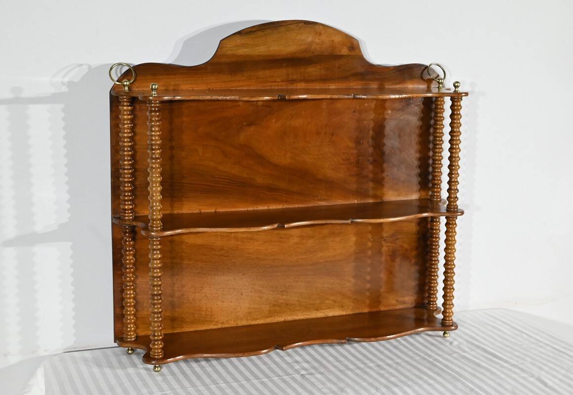 Walnut Shelf, Louis Philippe Period – Mid-19th Century