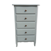 Blue green vintage chifonnier