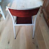Chaise écolier relookée