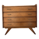 Commode vintage pieds compas