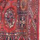 70x142 cm wool bukhara-style carpet