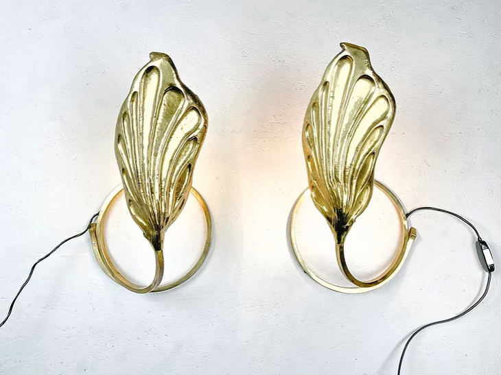 Pair of lamps to lay Bottega Gadda