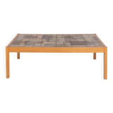 Danish Modern Ceramic Top Coffee Table from Sallingboe