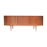 Vintage Scandinavian sideboard Nathan sliding doors