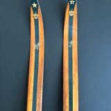 Pair of old skis