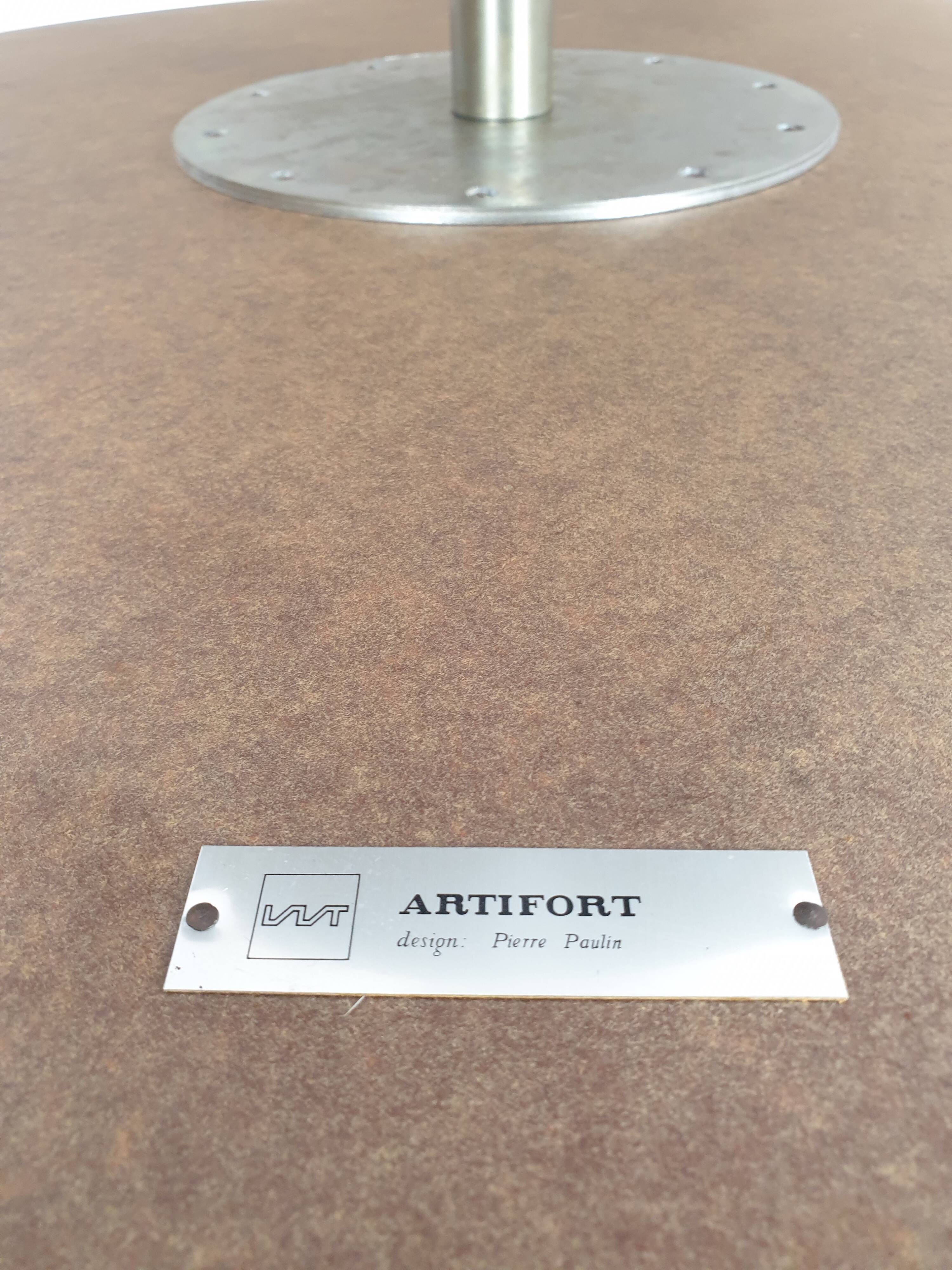 "Circle" Coffee Table by Pierre Paulin for Artifort, 1970's