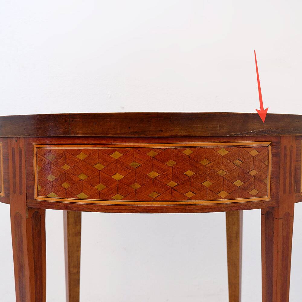 Table bouillotte style Louis XVI, France, 1800s