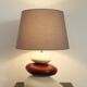 Decorative lamp François Chatain Pebble lamp 1980