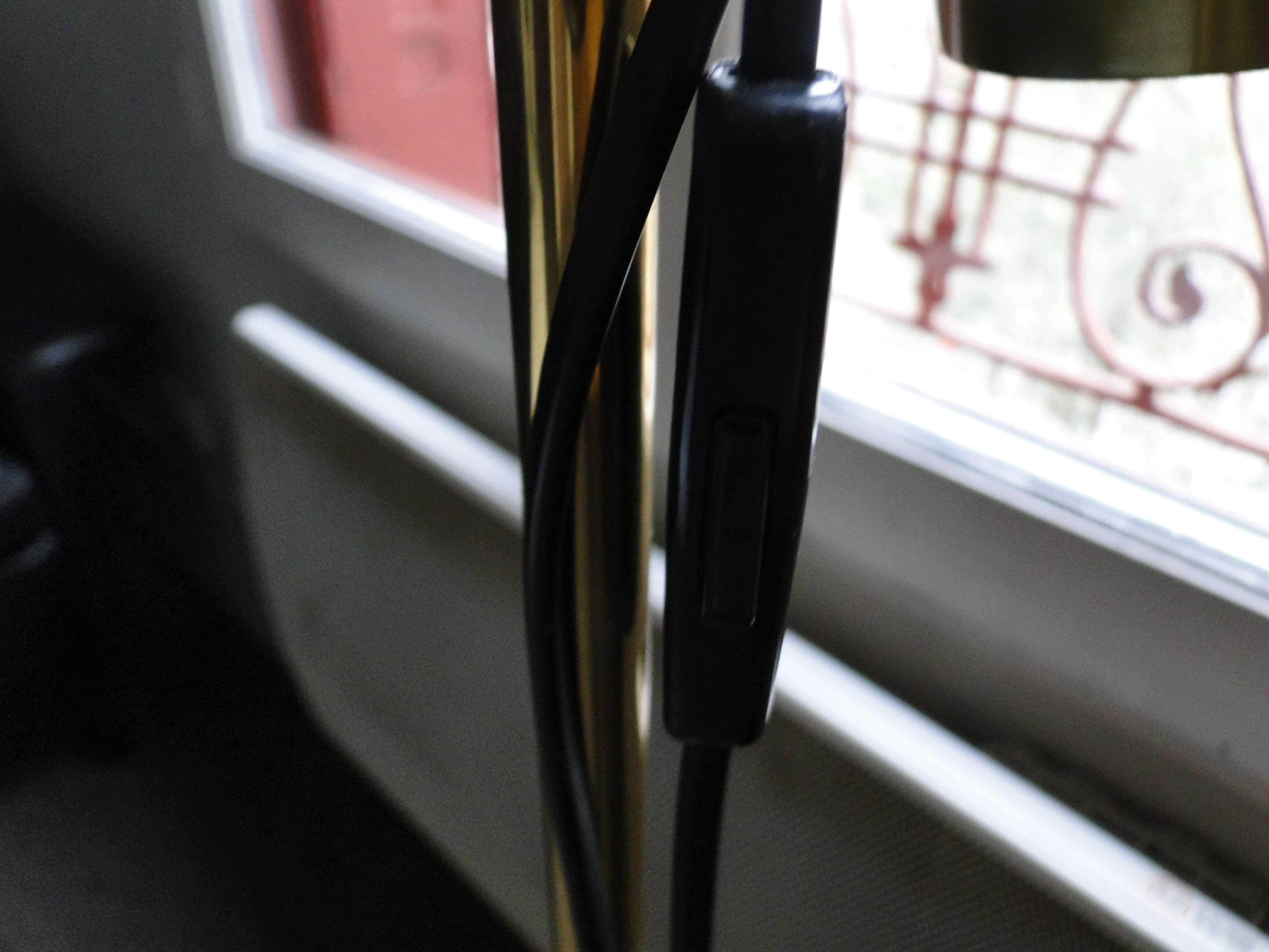 Scandinavian lamppost 2 spots from 1960