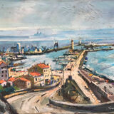 Oil on canvas by Jean Pierre Pizarre