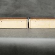 Paire de tables de chevet flottantes en palissandre danois, années 1960