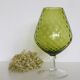Empoli glass vase, vintage