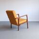 Fauteuil des années 1960 en tweed
