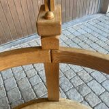 Corner bench and incorporated floor lamp guillerme et chambron