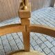 Corner bench and incorporated floor lamp guillerme et chambron
