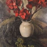 Luis Mutané - Still Life with Gladioli