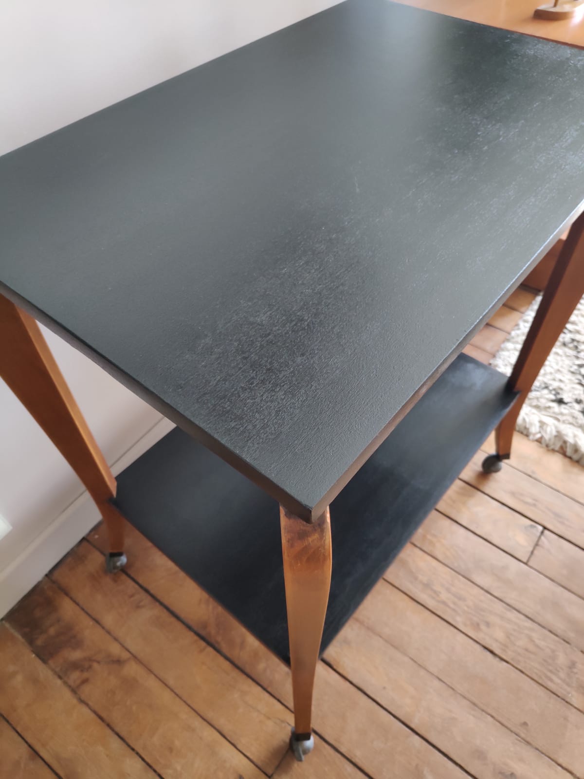 Vintage art deco roulette table