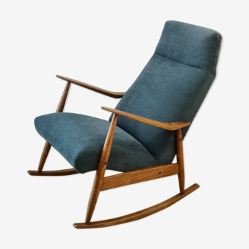Rocking-chair scandinave années 50