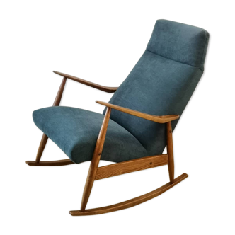 Rocking-chair scandinave années 50