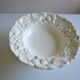 Geneviève Lethu "Mado" large earthenware slip bowl D: 38 cm