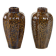 Set of brown ceramic vases, Danish design, 1960s, made in Denmark