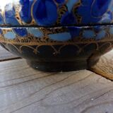 Round cash papier-mâché box from Kashmir