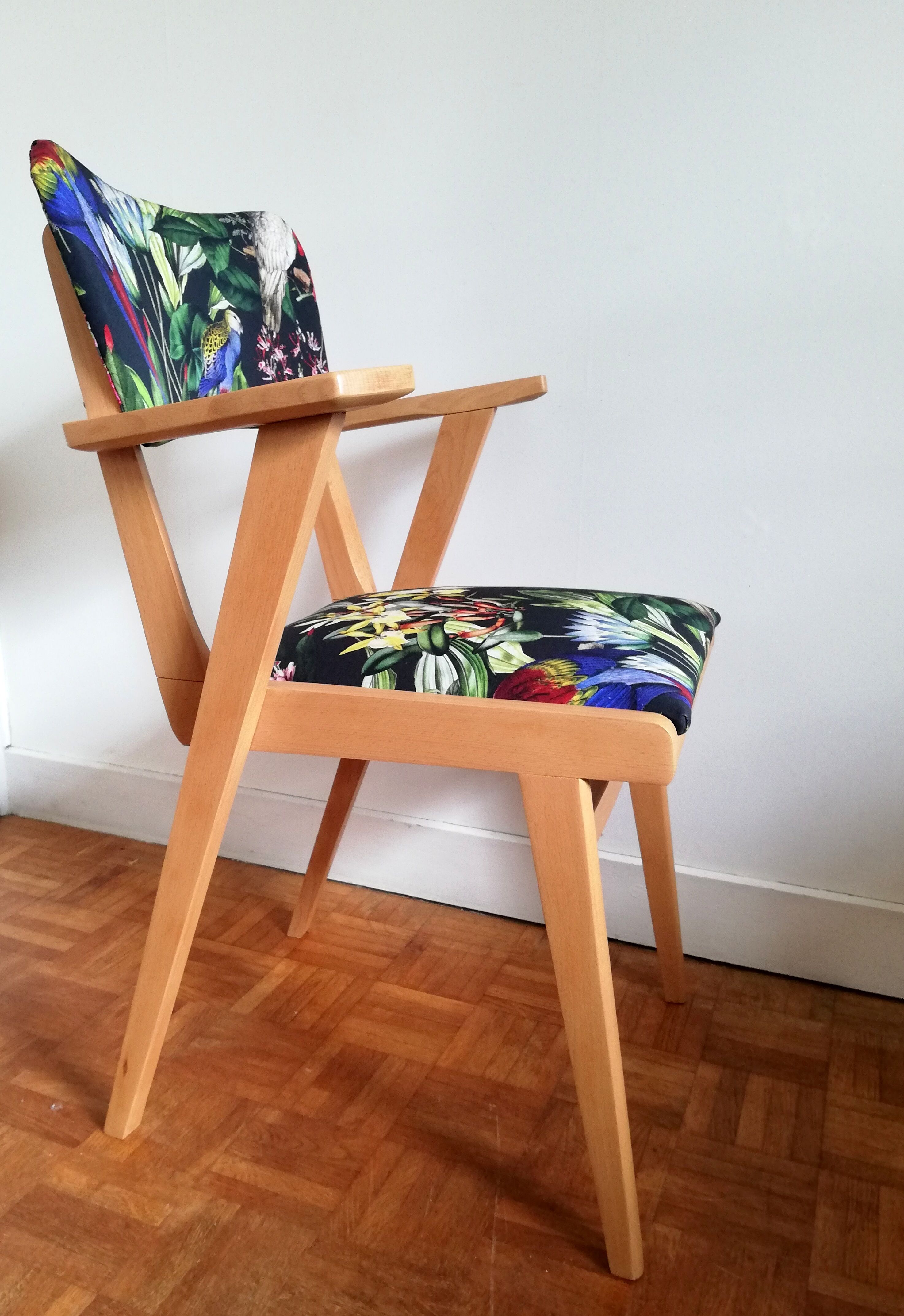 Chair bridge feet compass renovated jungle