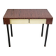 Adorable vintage 1960s desk in formica & metal 60s 1960s 60s years