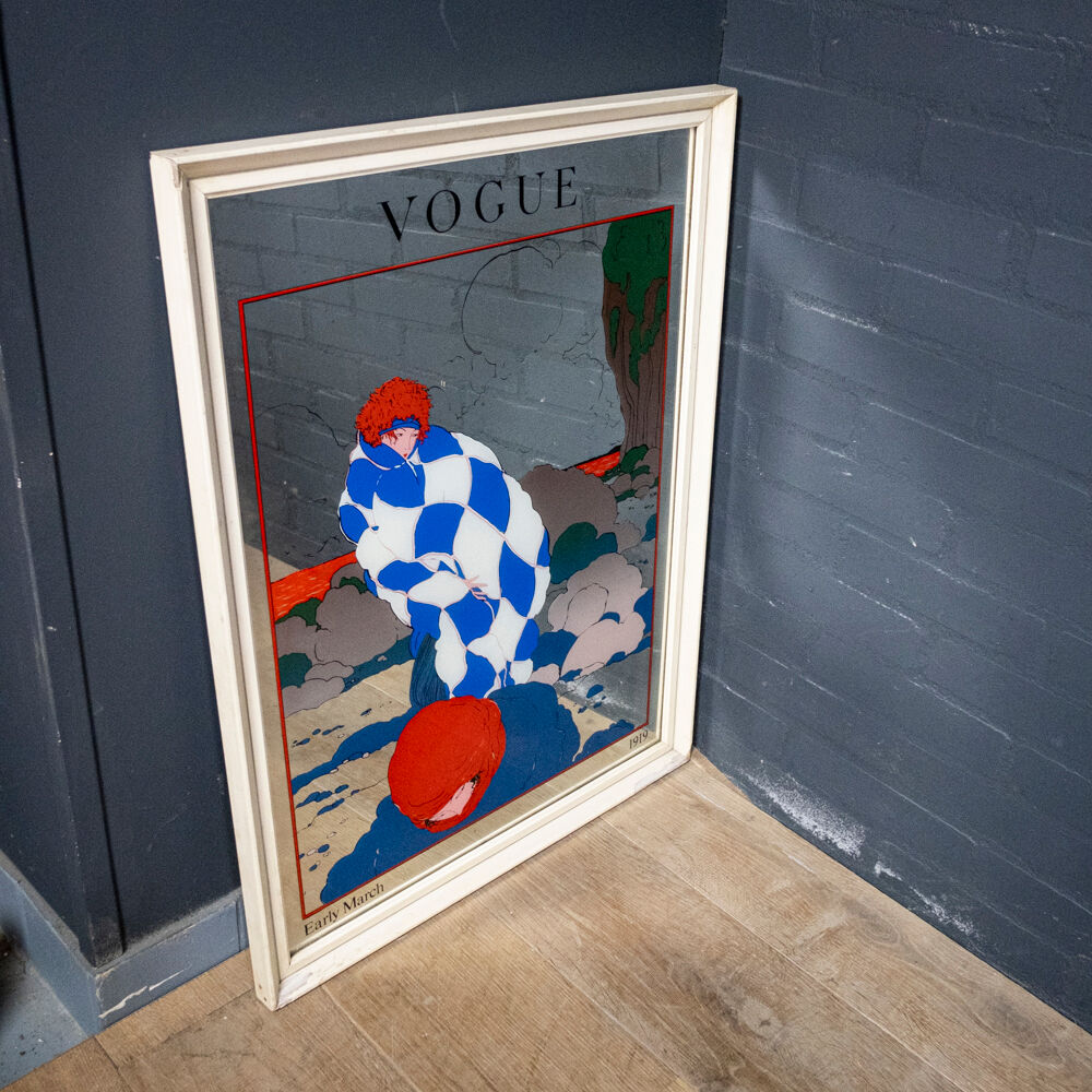 Art Deco Vogue advertising mirrors