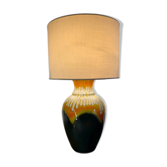 Large 70s ceramic lamp W.Germany