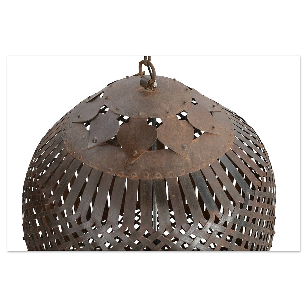 Transformed industrial chandelier