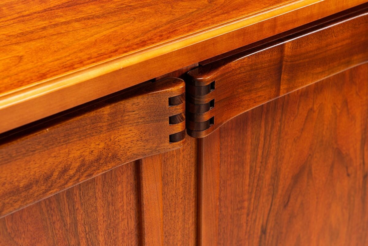 Franz Xaver sideboard in walnut Sproll Switzerland 1960