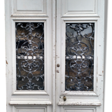 Porte entrée de chateaux chéne ...