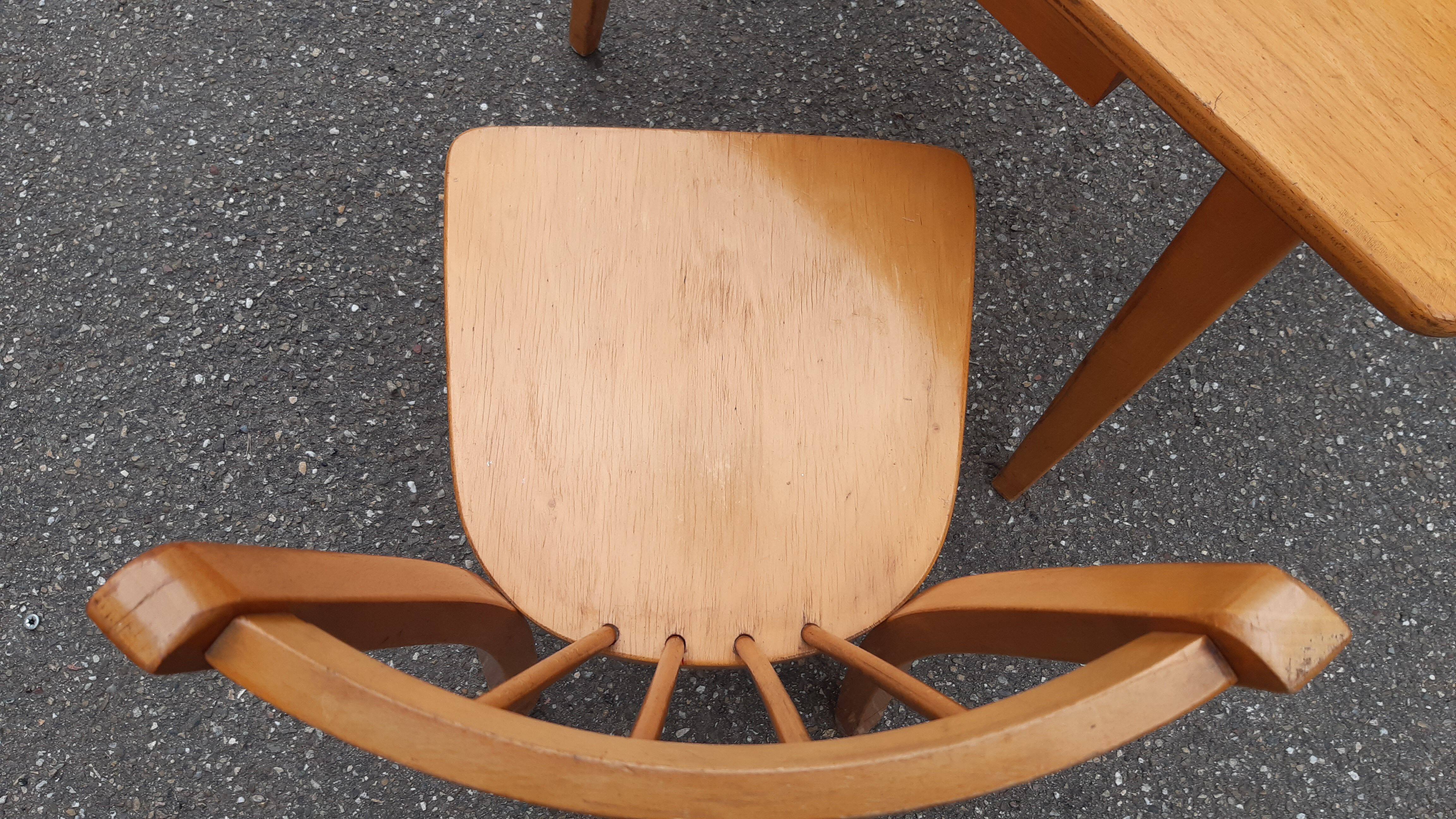 Baumann desk and his chair