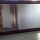 Miroir art deco sculpte & décor bois dore  94.5x52cm