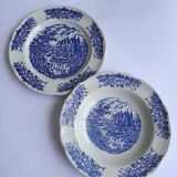 2 BP porcelain advertising plates