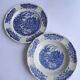 2 BP porcelain advertising plates