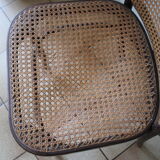 Lot de 6 chaises cannées drevounia