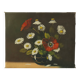 Flowers Still Life Painting Daisies Poppy Signed 47x38cm
